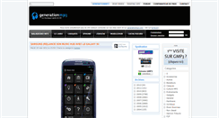 Desktop Screenshot of mp3.generationmp3.com