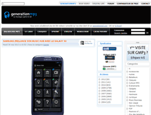 Tablet Screenshot of mp3.generationmp3.com