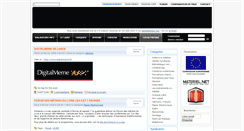 Desktop Screenshot of catalyseurs-numeriques.generationmp3.com